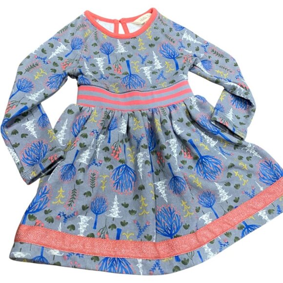 Matilda Jane Around Town Make Believe Fleece Dress Size 2T - Picture 5 of 5